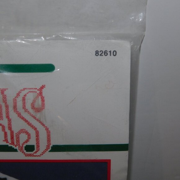 VTG 1990 Bucilla Christmas Snowman & Children 18" Felt Stocking Kit NEW 82610 - Picture 4 of 7